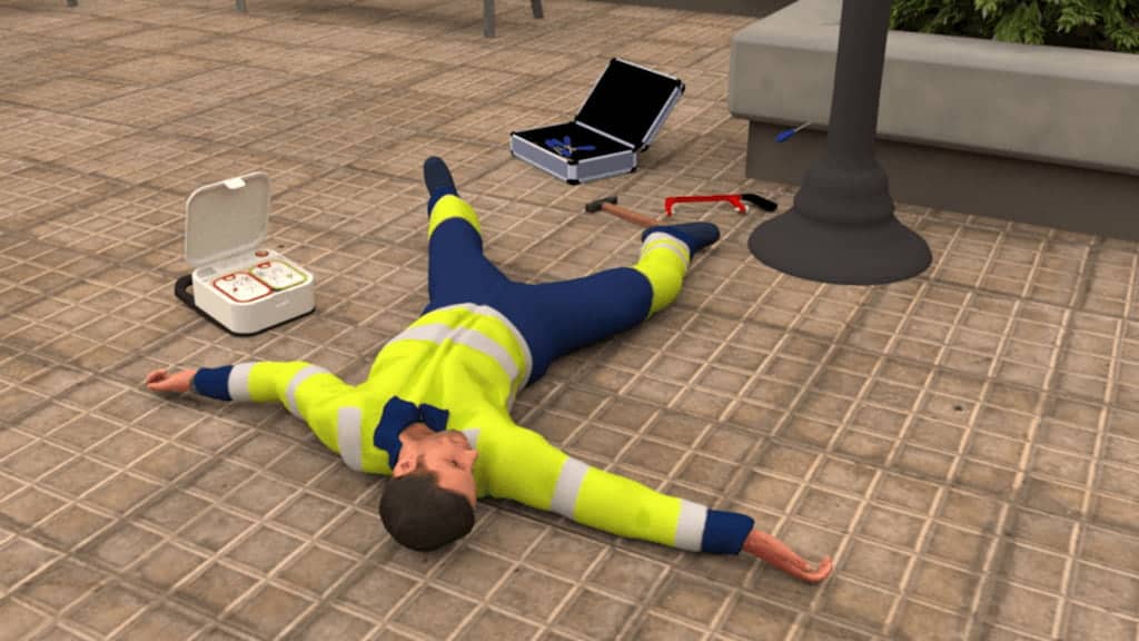 Simulateur de formation en réalité virtuelle pour les premiers secours Simulateur de formation en réalité virtuelle pour les premiers secours